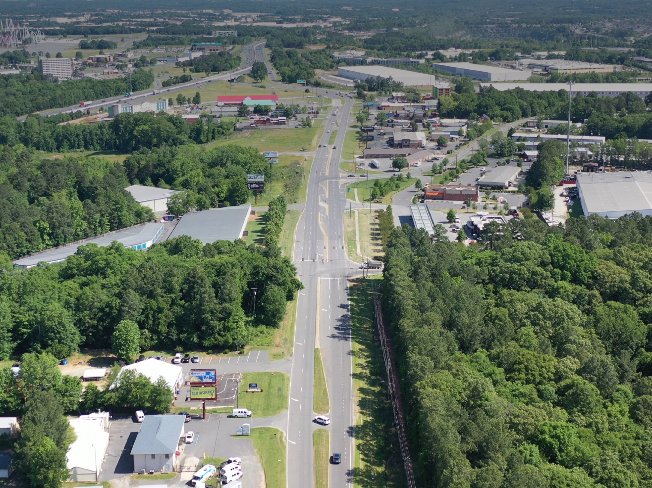 Hwy 21 at Retail Dr.