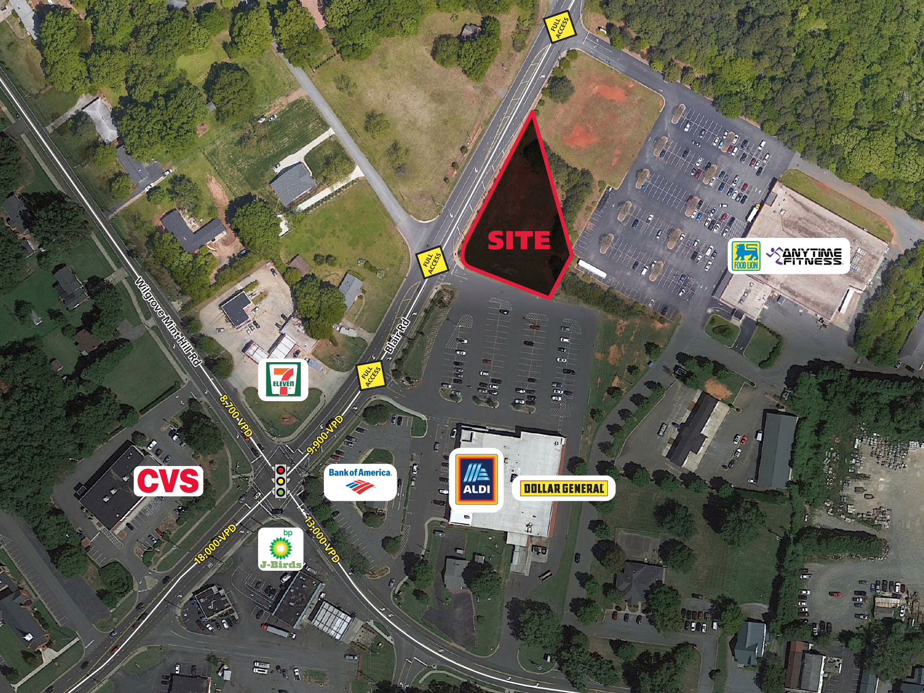 Mint Hill 8030 Blair Rd Aldi Outparcel
