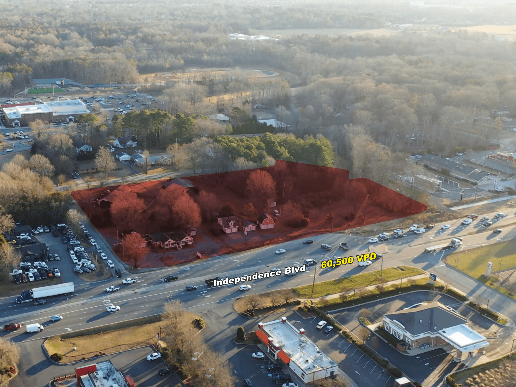 4.7 Acres Available – Indian Trail, NC