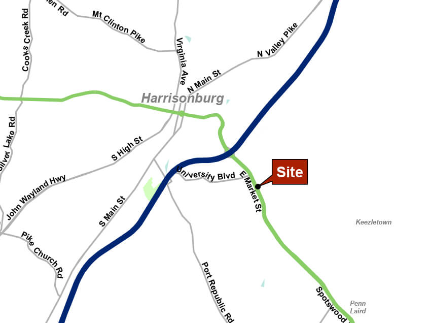 Outparcels Available – Harrisonburg, VA