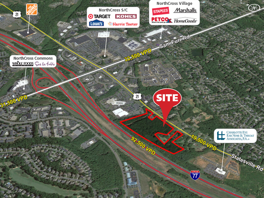 Approximately 18.50 Acres in Huntersville