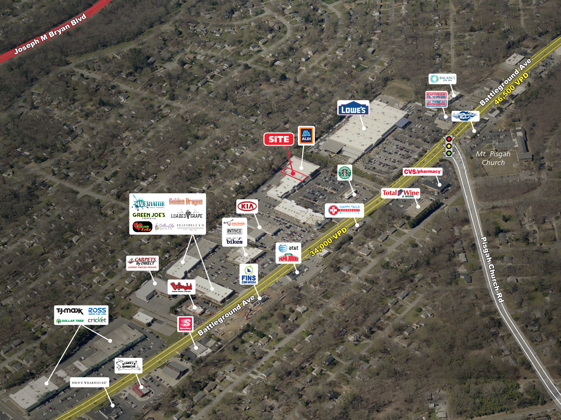 Battleground Village – Sub Lease Surplus Space