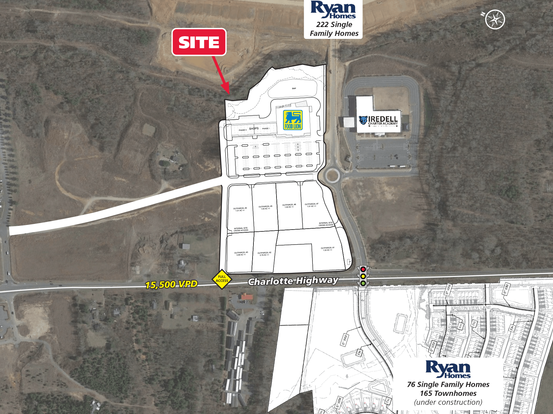 New Grocery Anchored Shopping Center