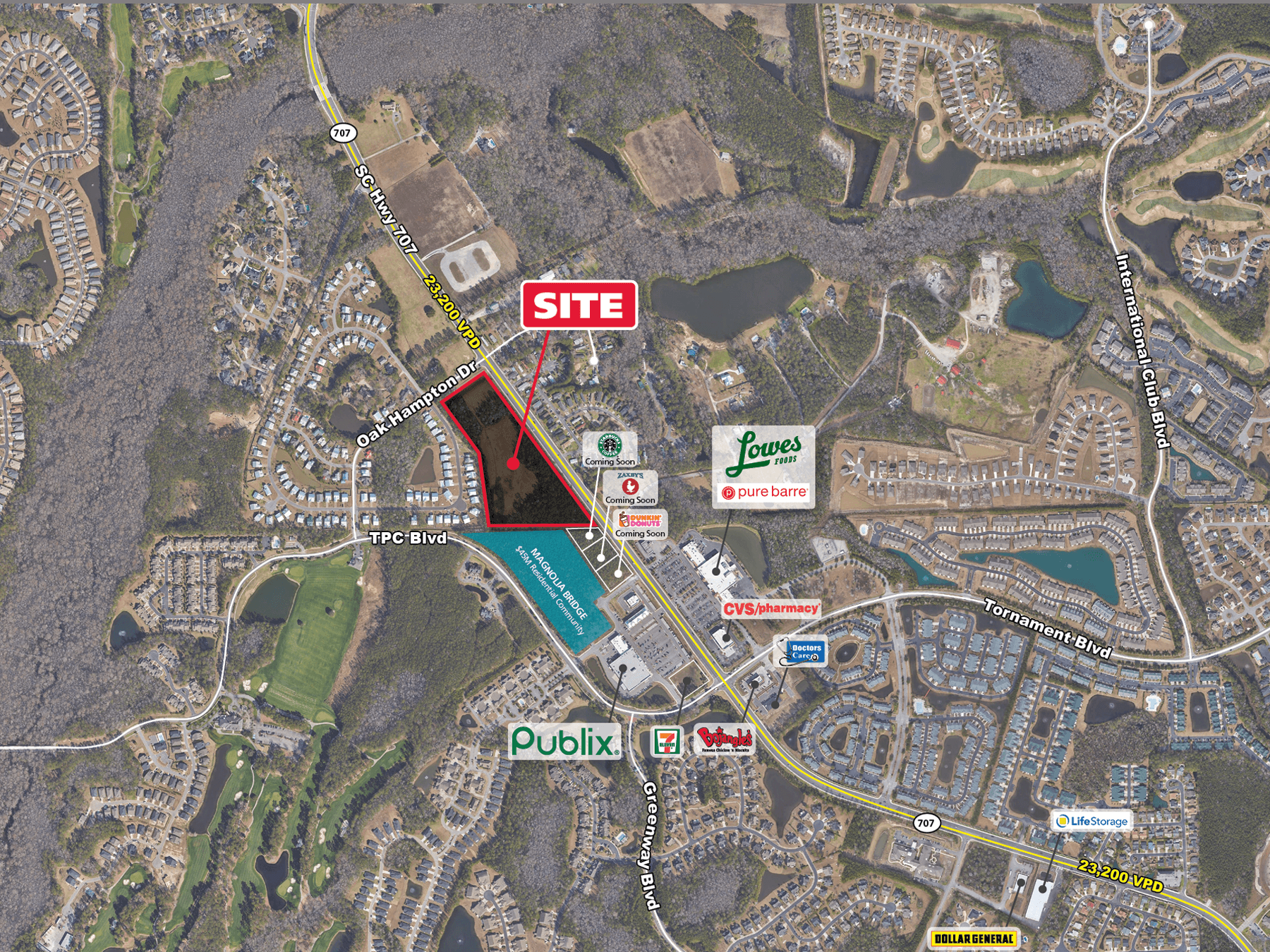 14 ACRE NEW DEVELOPMENT – MURRELLS INLET, SC