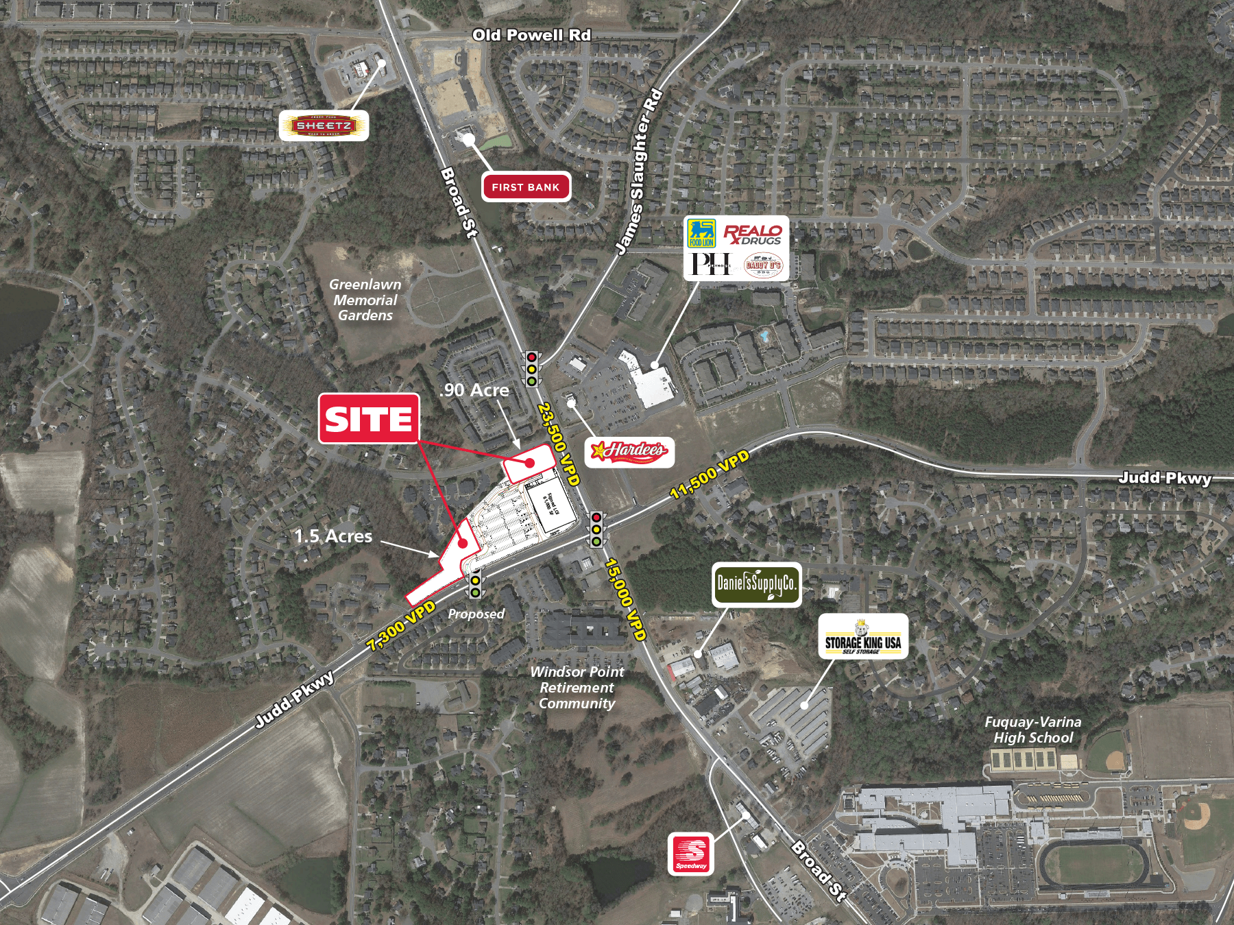 NC 55 AND JUDD PARKWAY