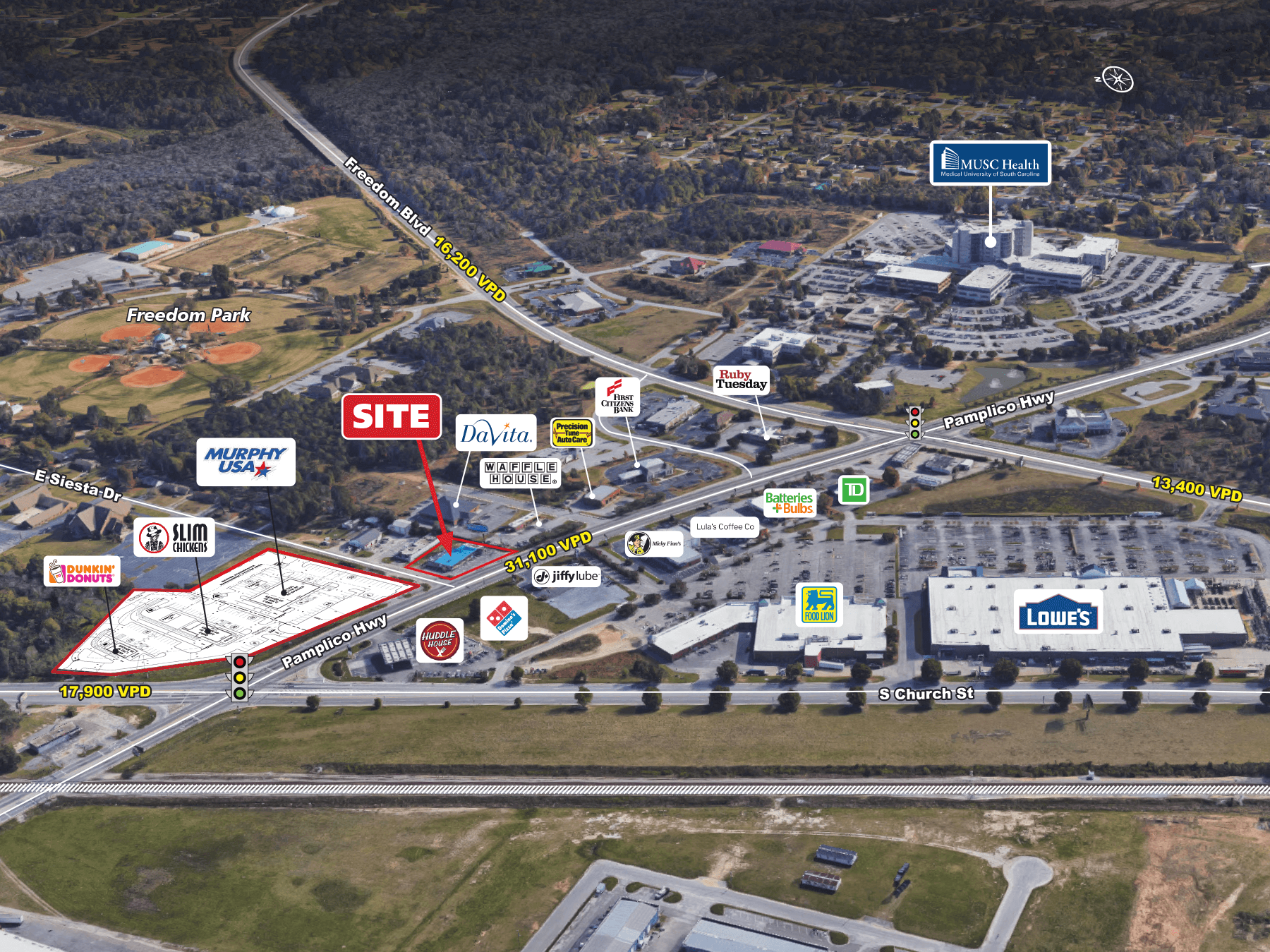 ±0.55 ACRE PAD SITE AVAILABLE IN FLORENCE