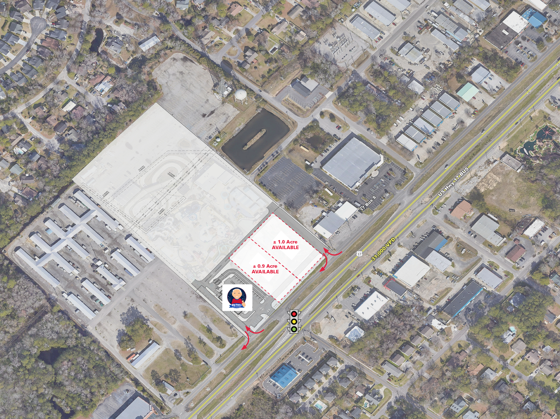 Surfside Beach Outparcels Available