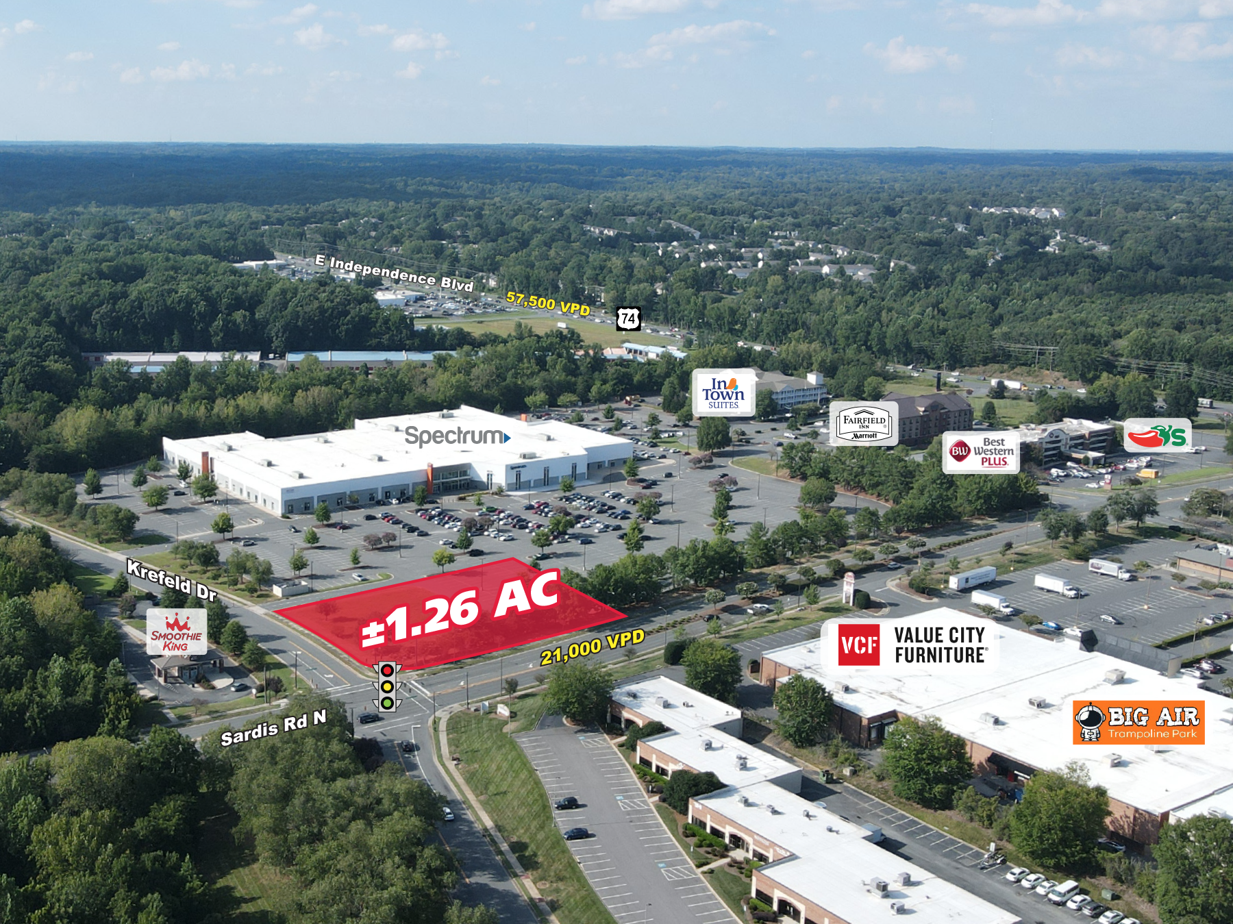 ±1.26 Acre Outparcel Available