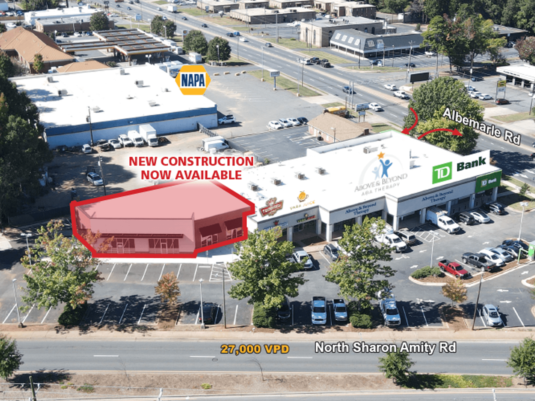 The Plaza +/- 882 – 4,519 SF Available for Lease